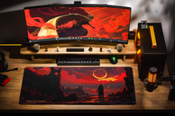 Коврик для мыши DigitalRazor Elden Ring pixel Red 90x40см, фото №2