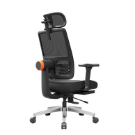 Кресло DigitalRazor FoxGear NETZ M Black, фото №5