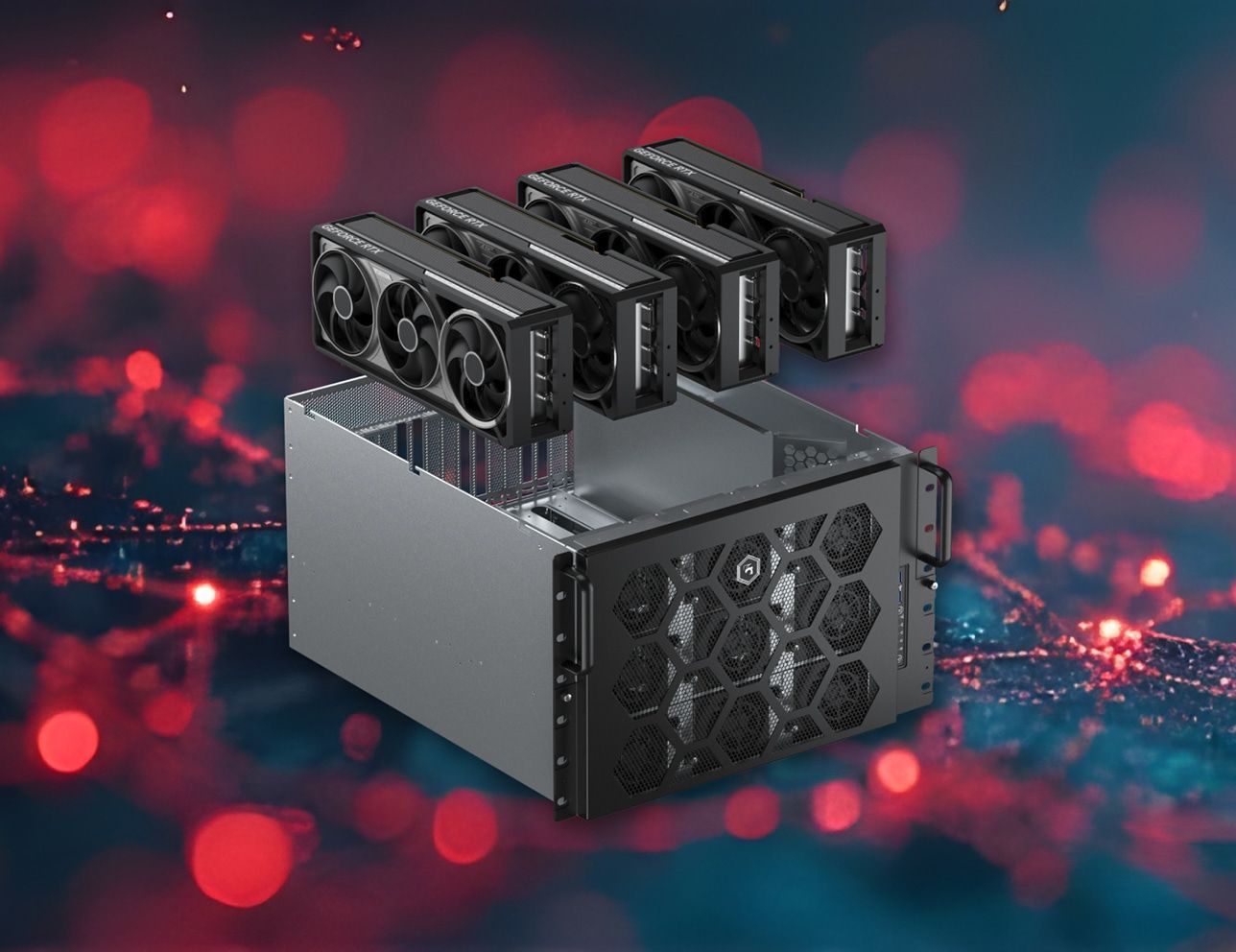 Рабочие станции с 4 видеокартами