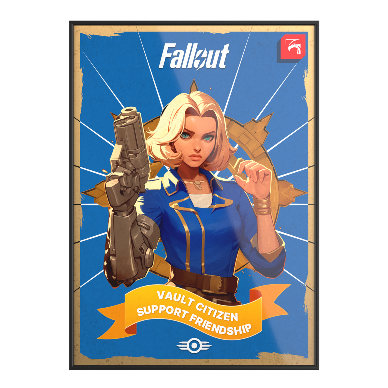 Постер DigitalRazor Fallout A, фото №1