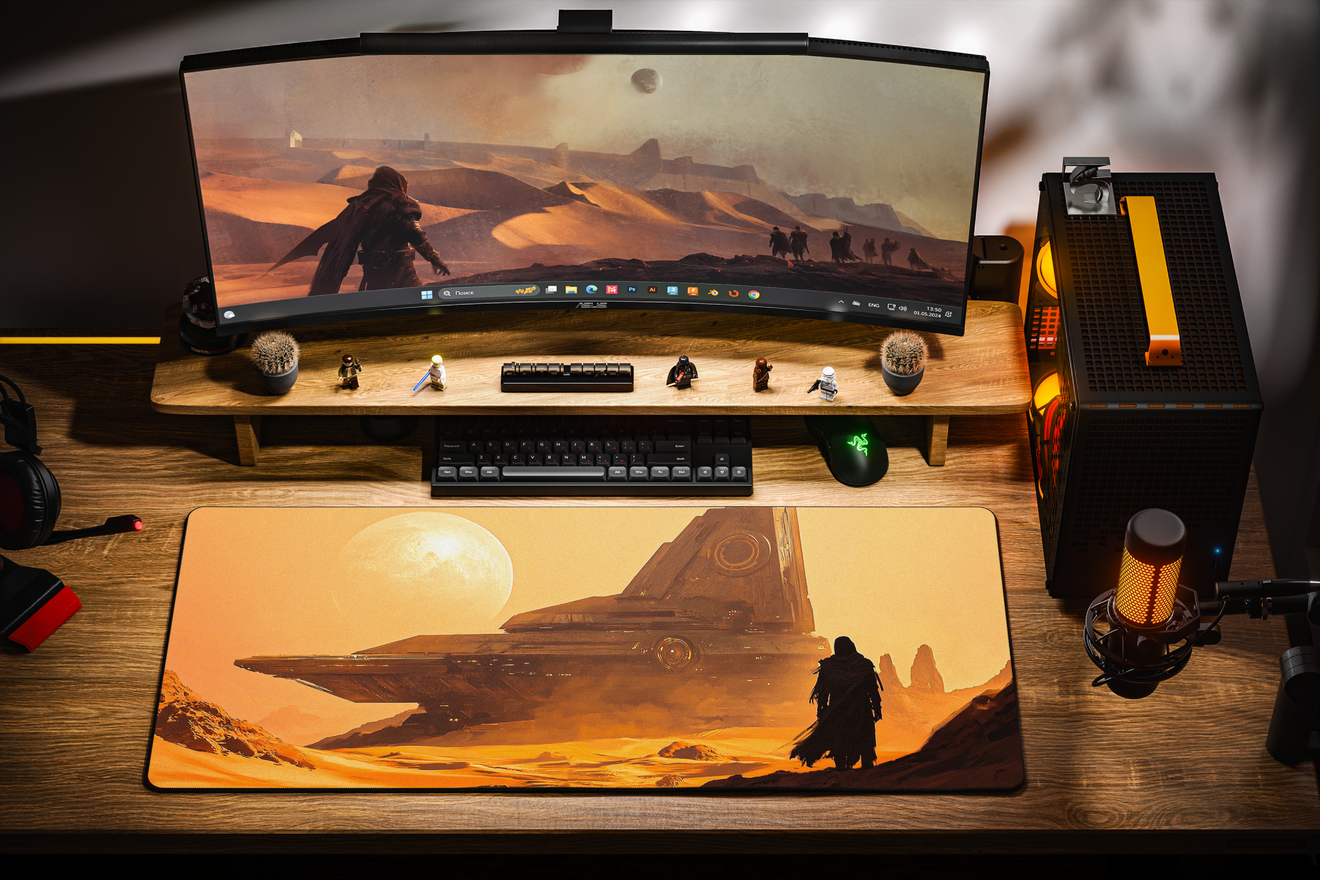 Коврик для мыши DigitalRazor Dune: Awakening Ship 90x40см, фото №2