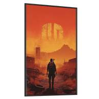Постер DigitalRazor RUST Sunset Orange, фото №2