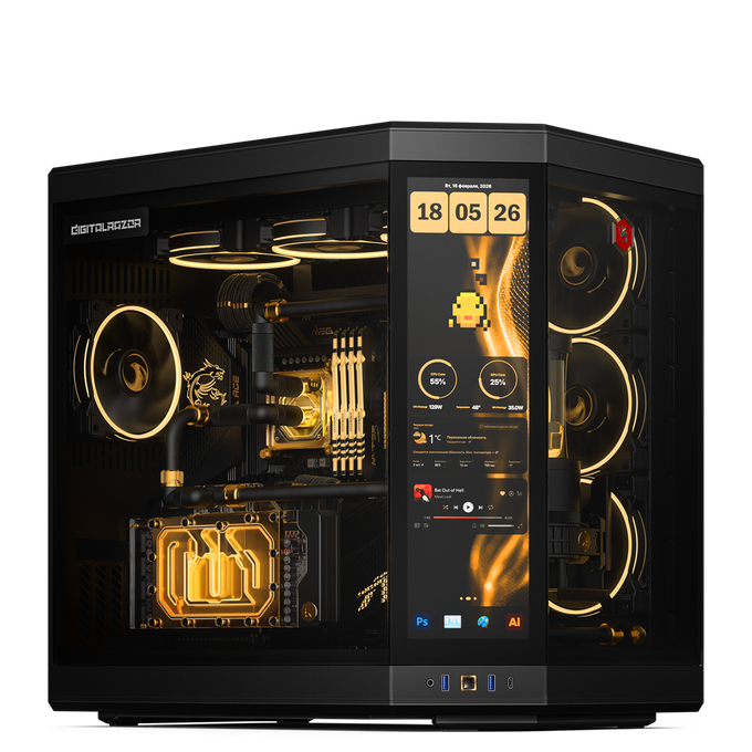 Игровой компьютер DigitalRazor PERFORMANCE X15 EVO, фото №1