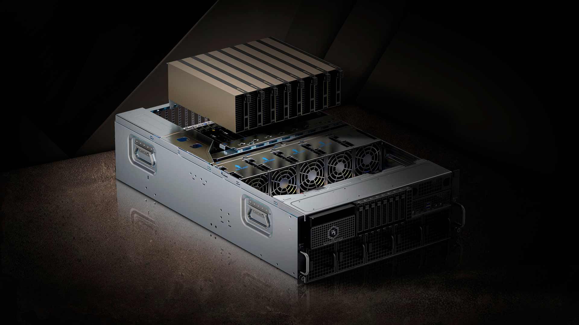 Сервер HPC 8000 от DigitalRazor с двумя процессорами AMD EPYC