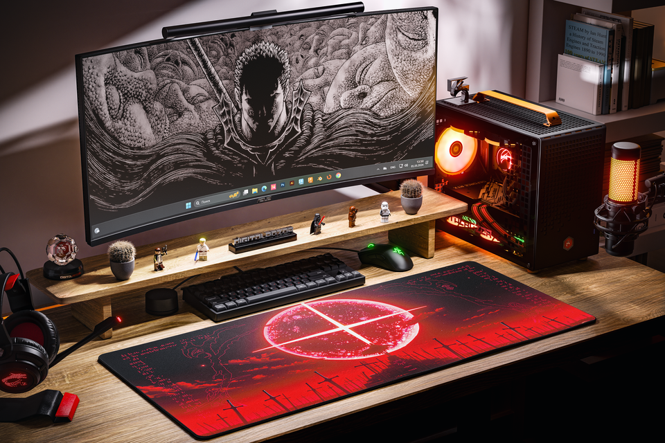 Berserk Red Moon 90x40см