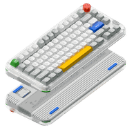 Клавиатура DigitalRazor Nuphy Kick75 High Profile Silver Max Switch, фото №3