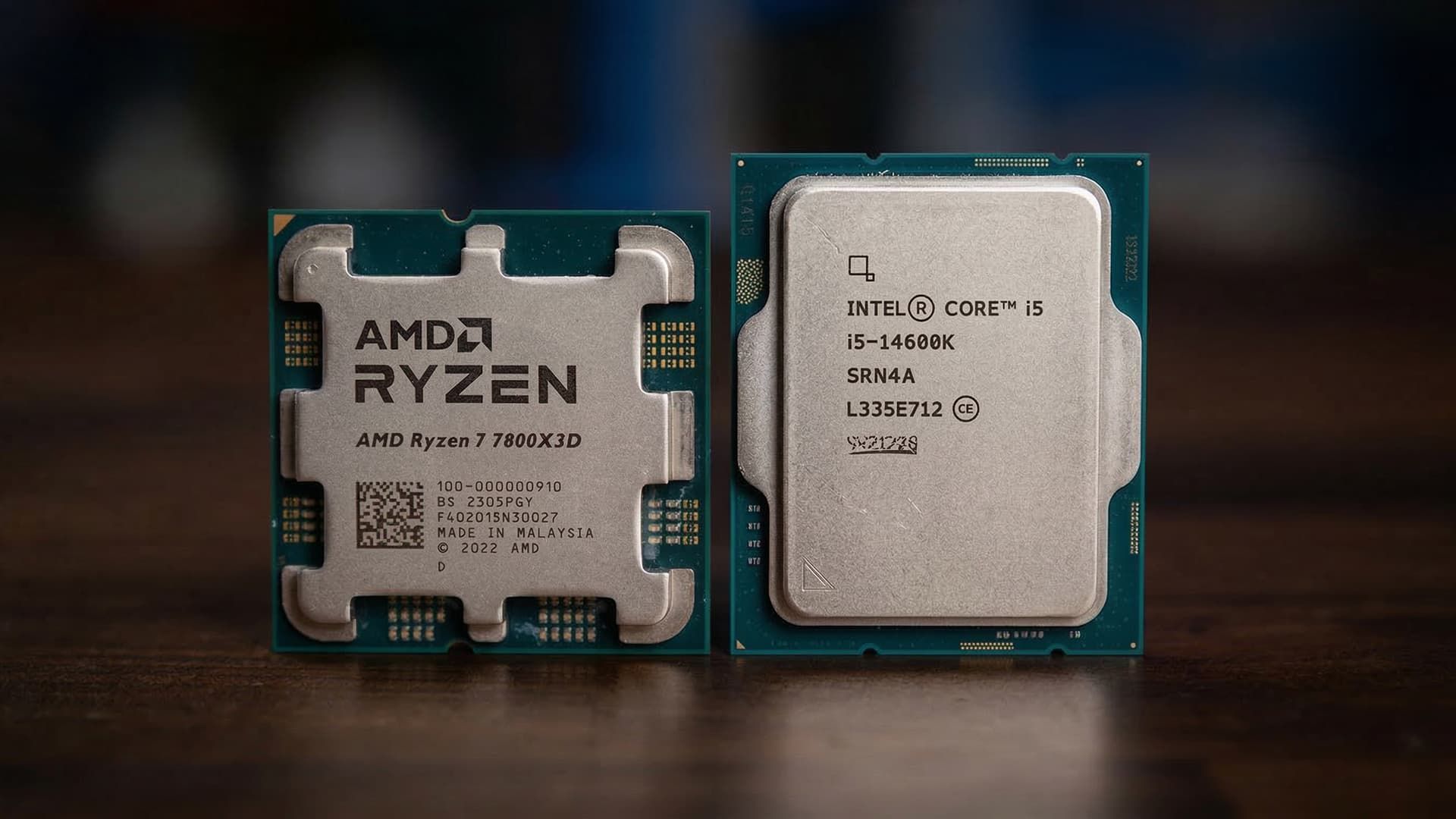 AMD Ryzen 7800X3D vs Intel Core i5-14600K