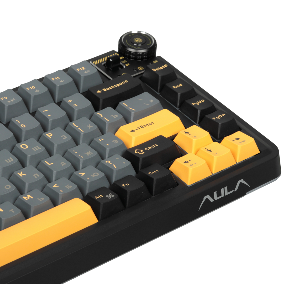 AULA AU75 Black Yellow