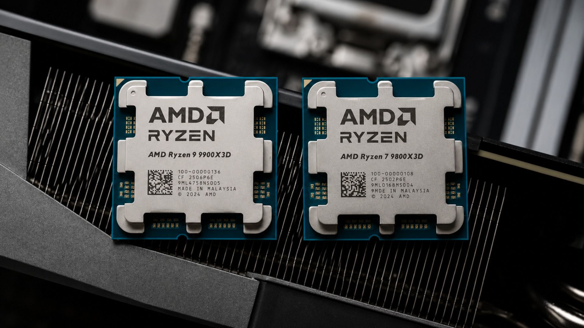 Ryzen 7 9800X3D vs Ryzen 9 9900X3D — сравнение и что выбрать