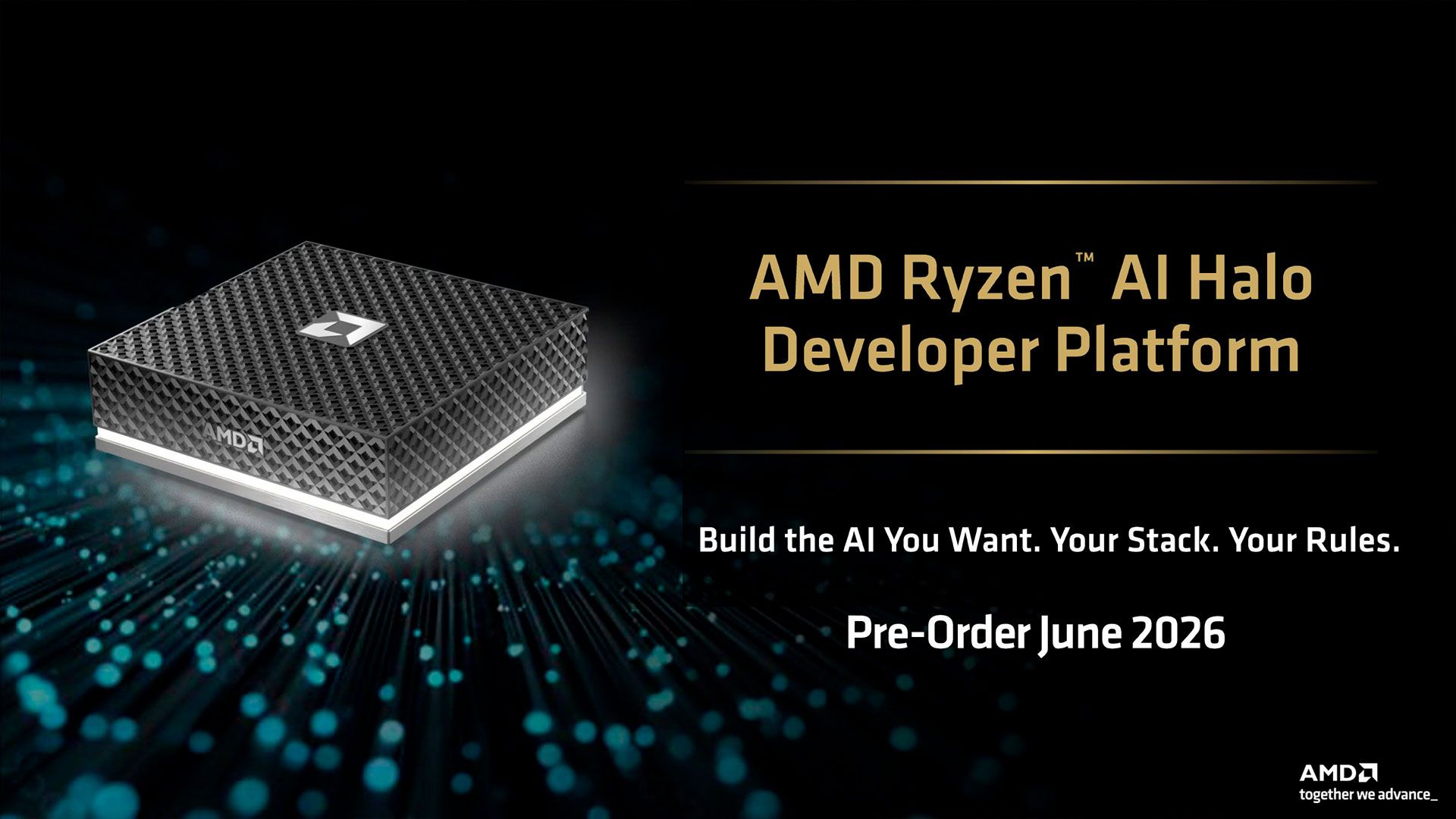 AMD представила Ryzen AI Halo: ИИ-монстр в формате мини-ПК