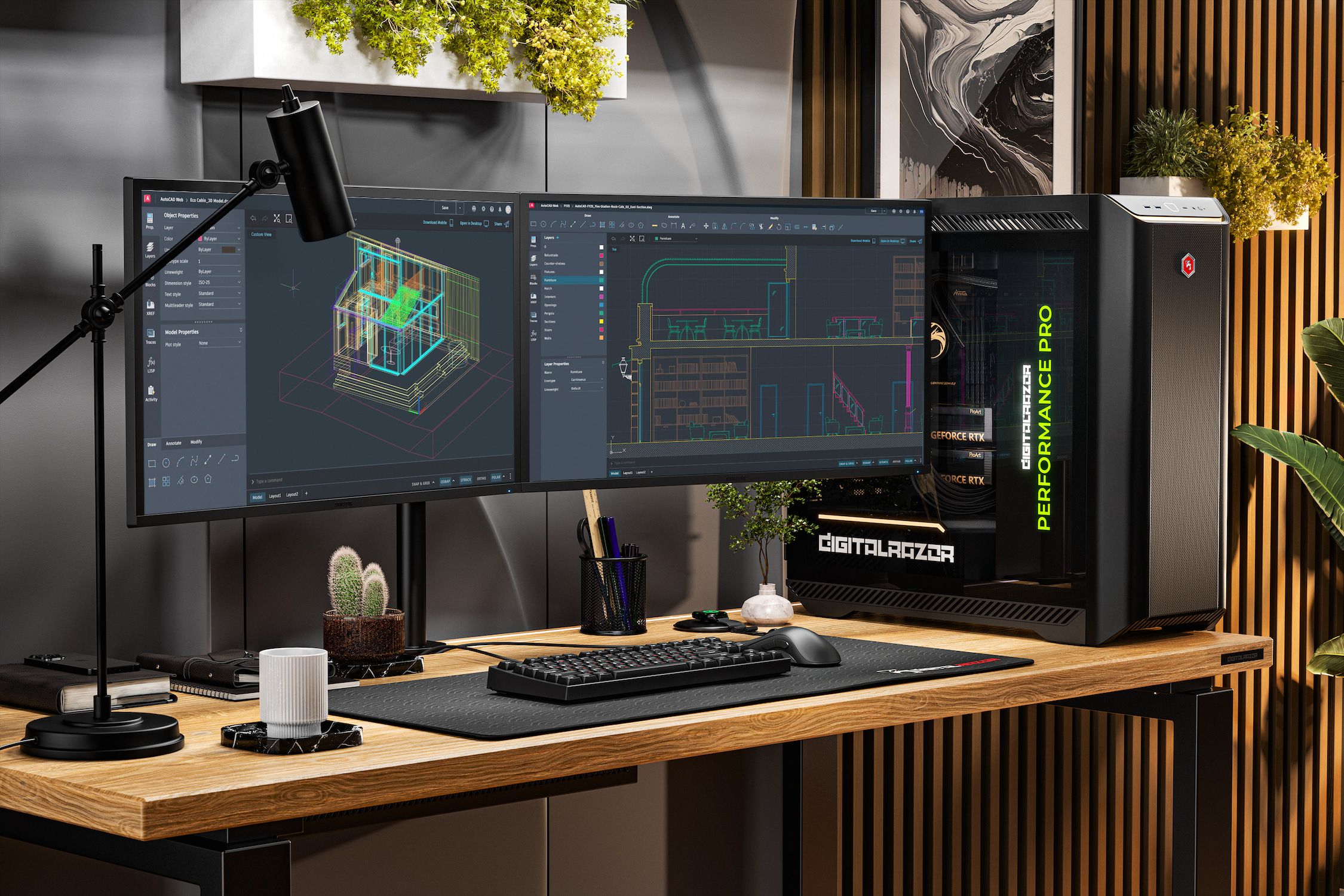 Рабочие станции для AutoCAD
