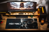 Коврик для мыши DigitalRazor Frostpunk2 Black Logo 80x30см, фото №2