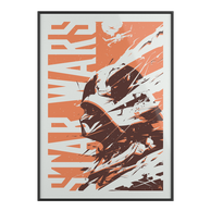 Постер DigitalRazor Vader Orange, фото №1