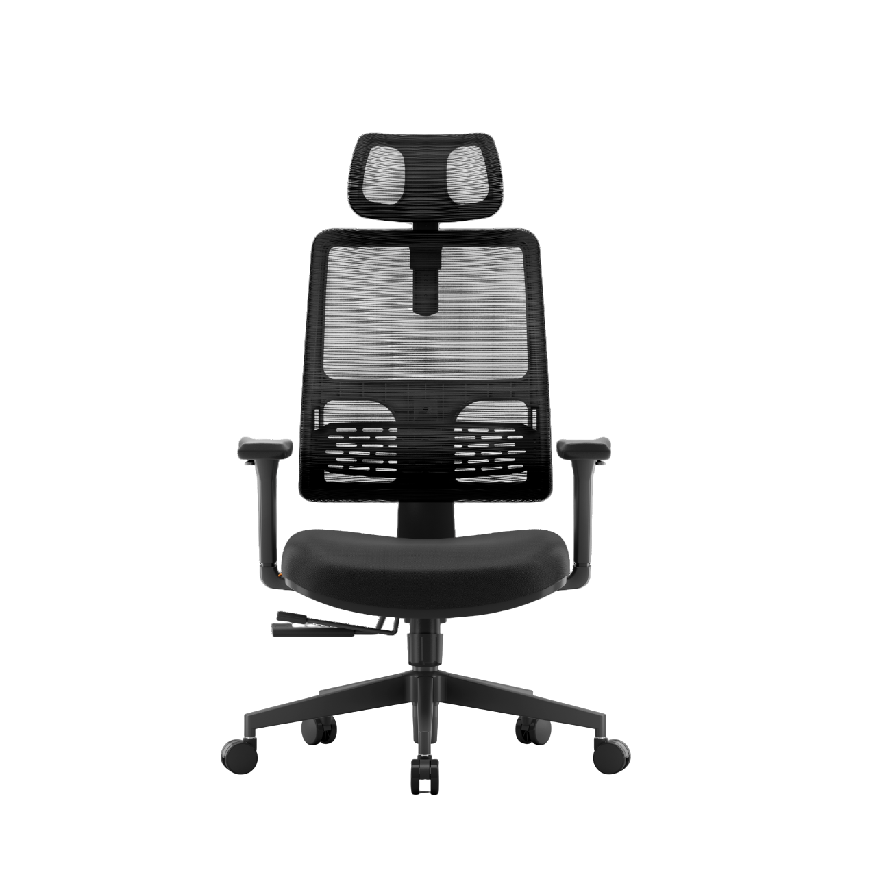 Кресло DigitalRazor FoxGear NETZ E Black, фото №2