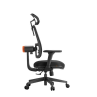 Кресло DigitalRazor FoxGear NETZ E Black, фото №8