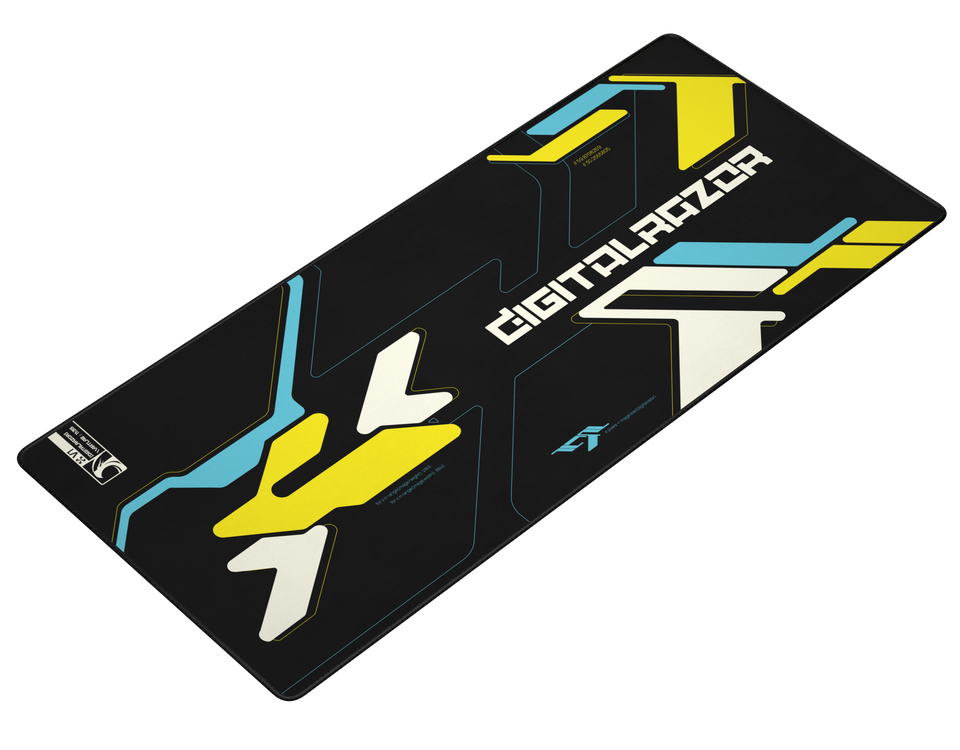 Branded Black Yellow 90x40см