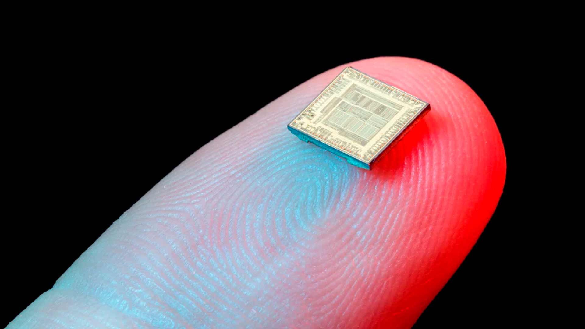 Чип с миллионами транзисторов