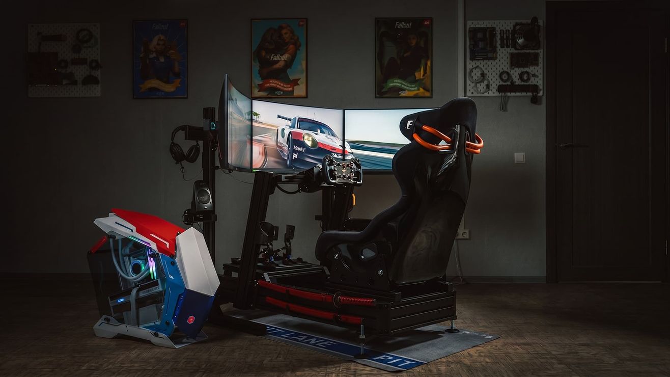 Лучший ПК для симрейсинга 2026: iRacing, ACC, F1 и тройные мониторы