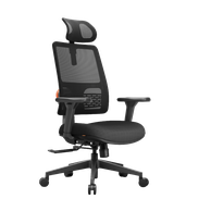 Кресло DigitalRazor FoxGear NETZ E Black, фото №3