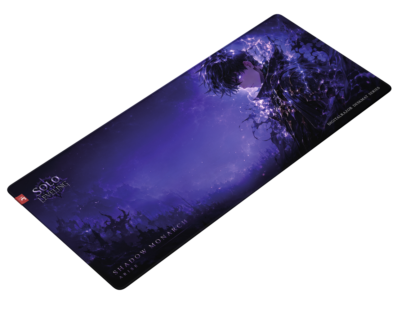 Коврик для мыши DigitalRazor DigitalRazor Solo Leveling Shadow Monarch 90х40см, фото №1