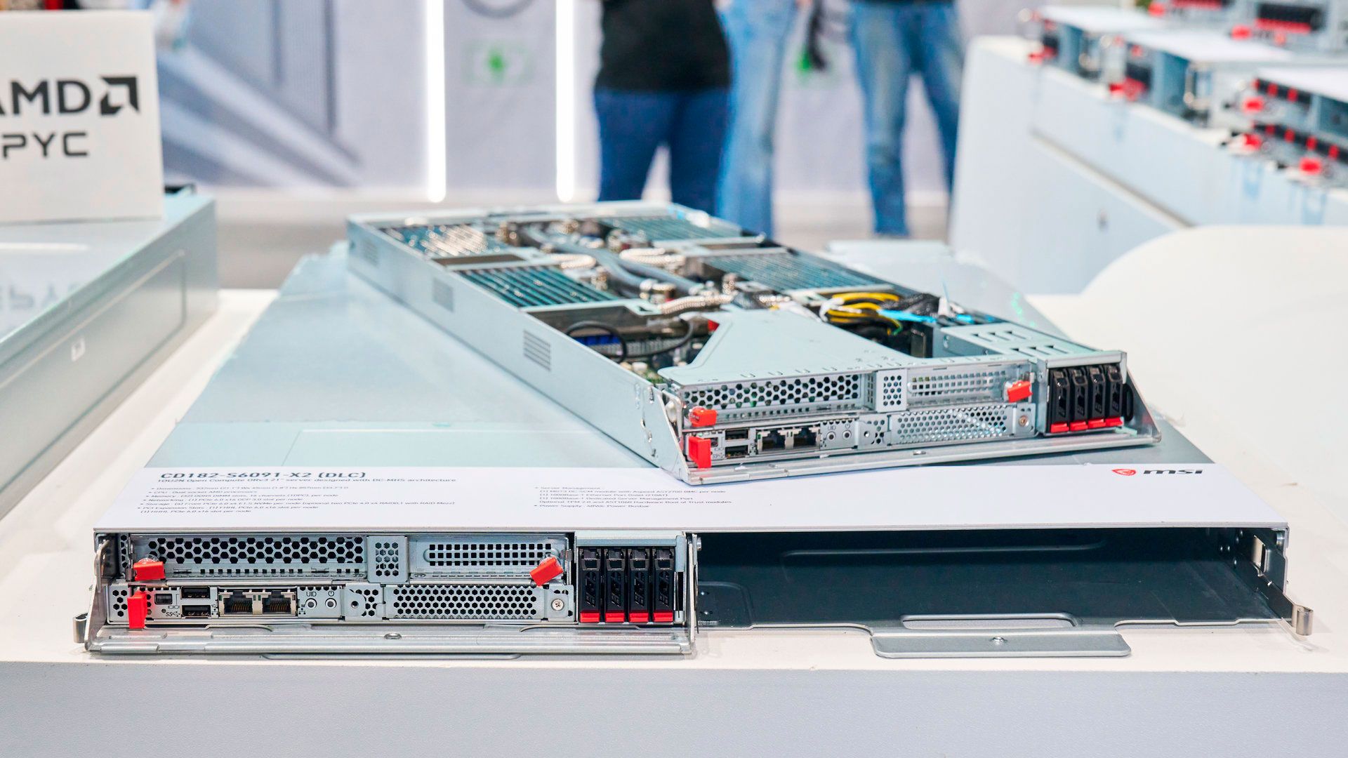 MSI CD182-S6091-X2: жидкостное охлаждение под EPYC Venice