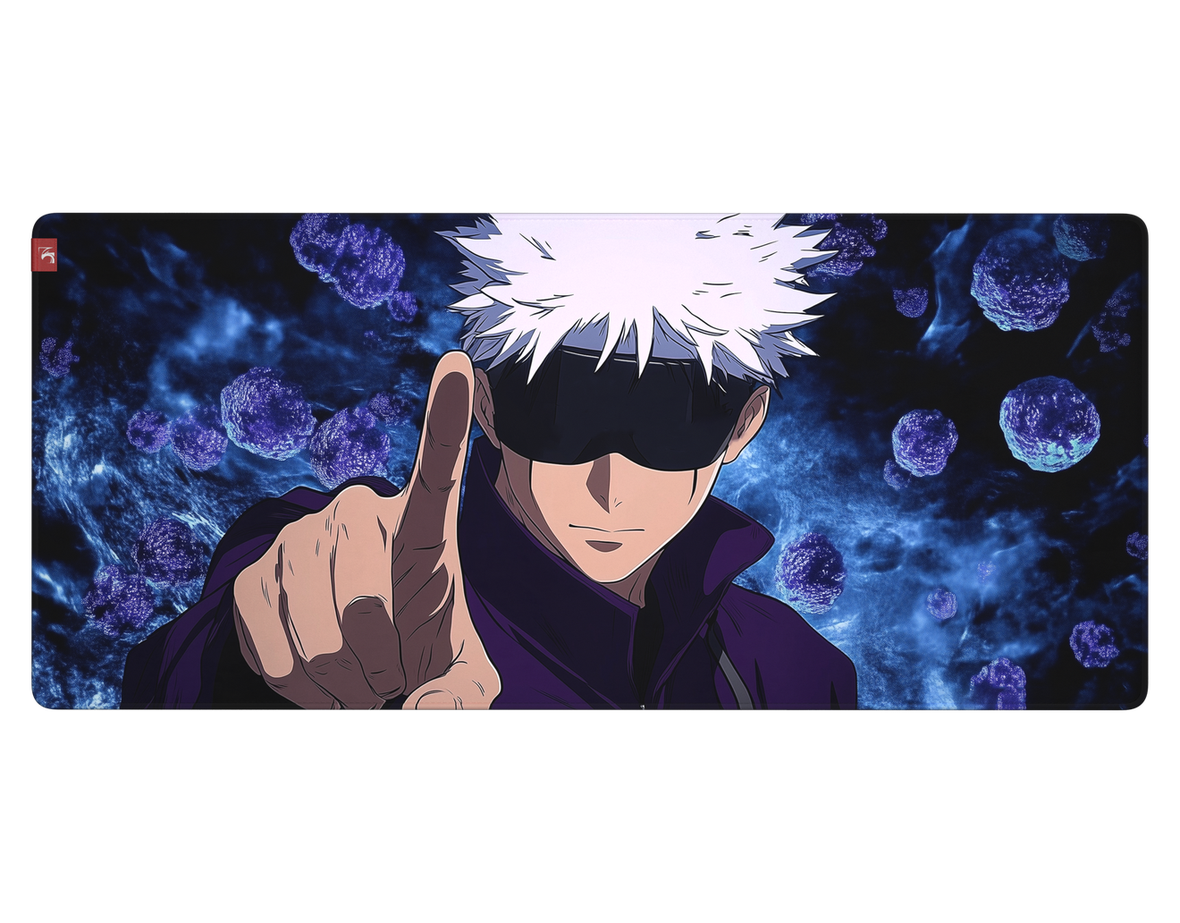 Коврик для мыши DigitalRazor Satoru Gojo blue 90x40см, фото №5
