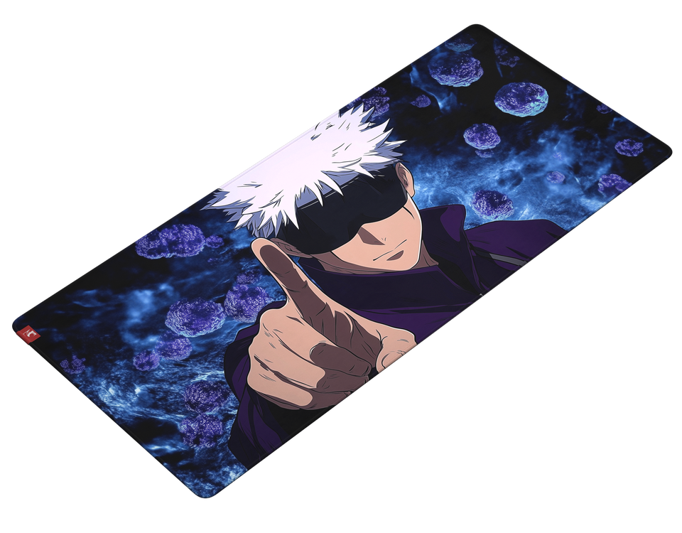 Satoru Gojo blue  90x40см