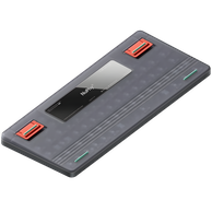 Клавиатура DigitalRazor Nuphy AIR75v2 Lunar Gray Brown RU, фото №2