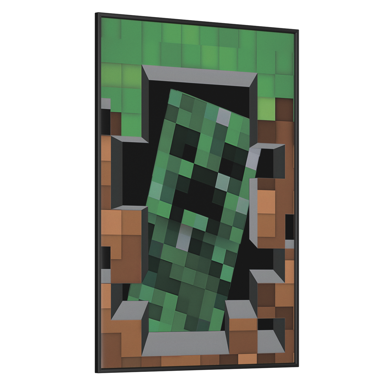 Постер DigitalRazor Minecraft Creeper, фото №2