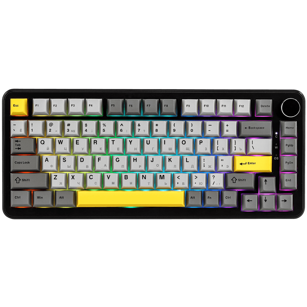 Клавиатура DigitalRazor AJAZZ AK820 MAX Ultra Black, фото №1