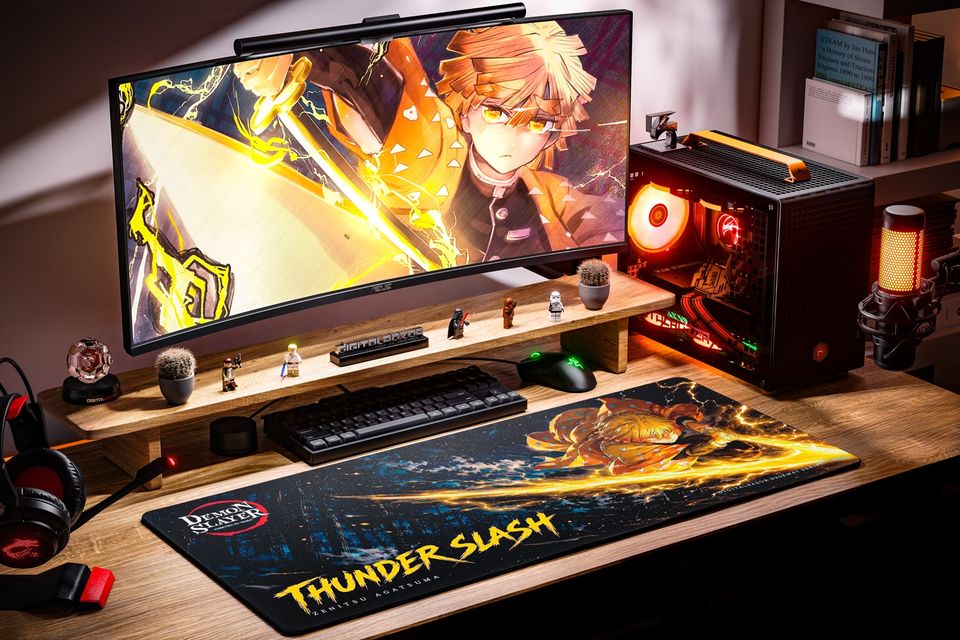 DigitalRazor Demon Slayer Thunder Slash 90х40см