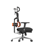 Кресло DigitalRazor FoxGear NETZ X Black, фото №4