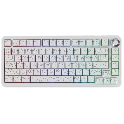 AJAZZ AK820 MAX Ultra White