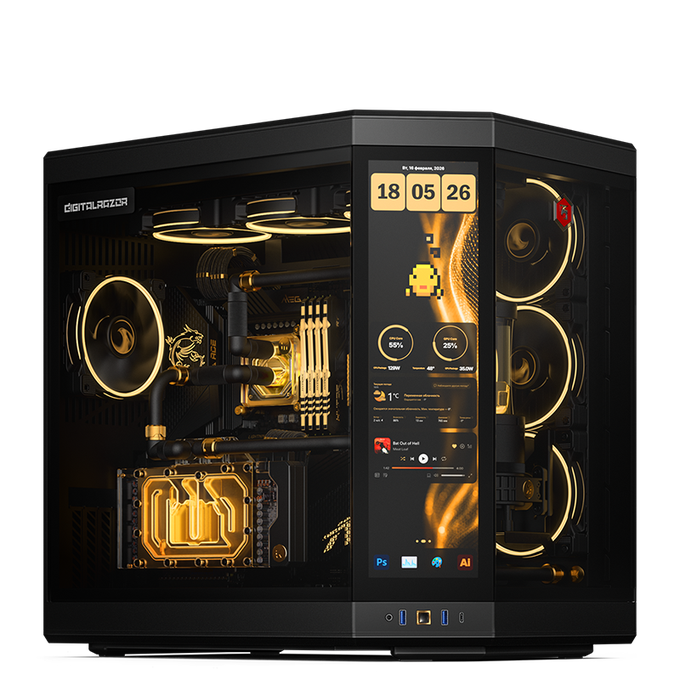 Игровой компьютер DigitalRazor PERFORMANCE EVO X15, фото №41