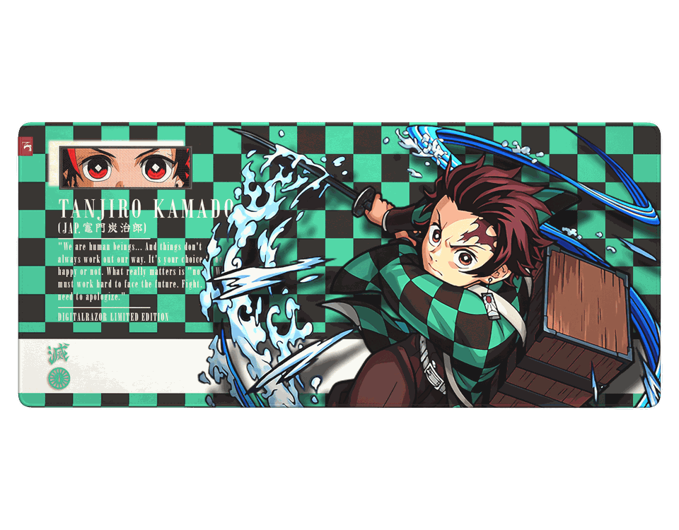 Demon Slayer Tanjiro 90x40 см