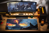 Коврик для мыши DigitalRazor Elden Ring pixel Gray 90x40см, фото №2