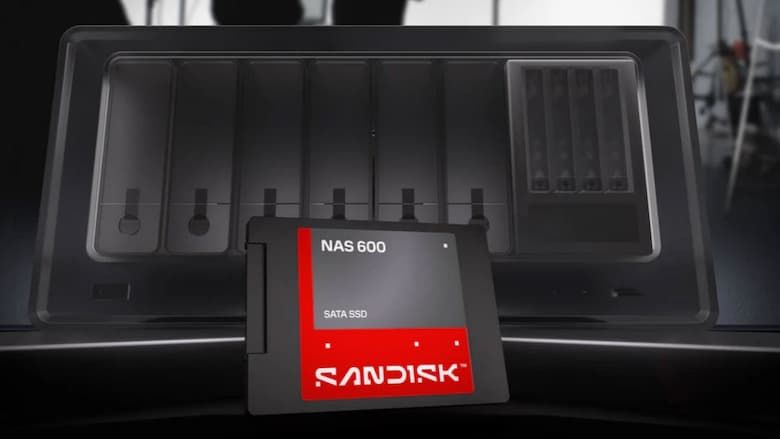 SanDisk NAS 800: SSD на PCIe 5.0 на 14,9 ГБ/с для NAS