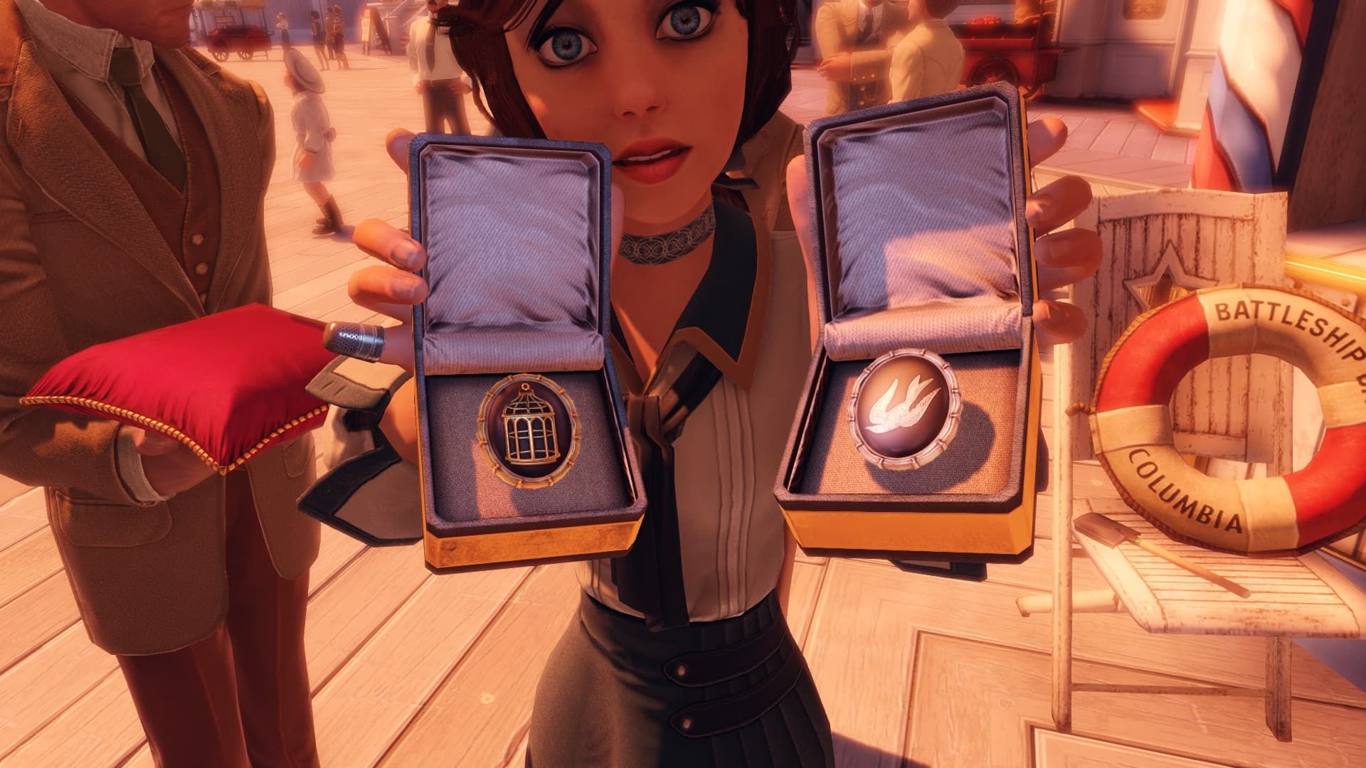 BioShock Infinite (2013) — выбор броши