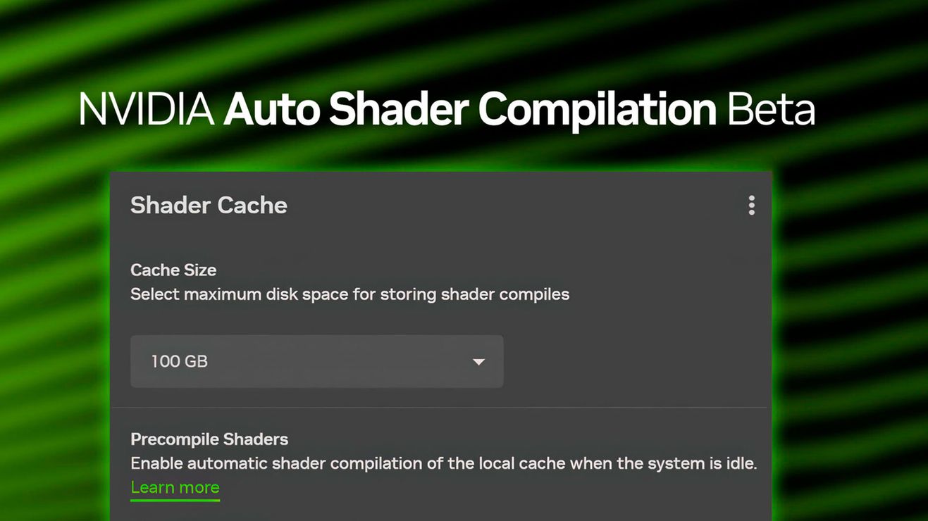 NVIDIA добавила фоновую компиляцию шейдеров в приложение NVIDIA App