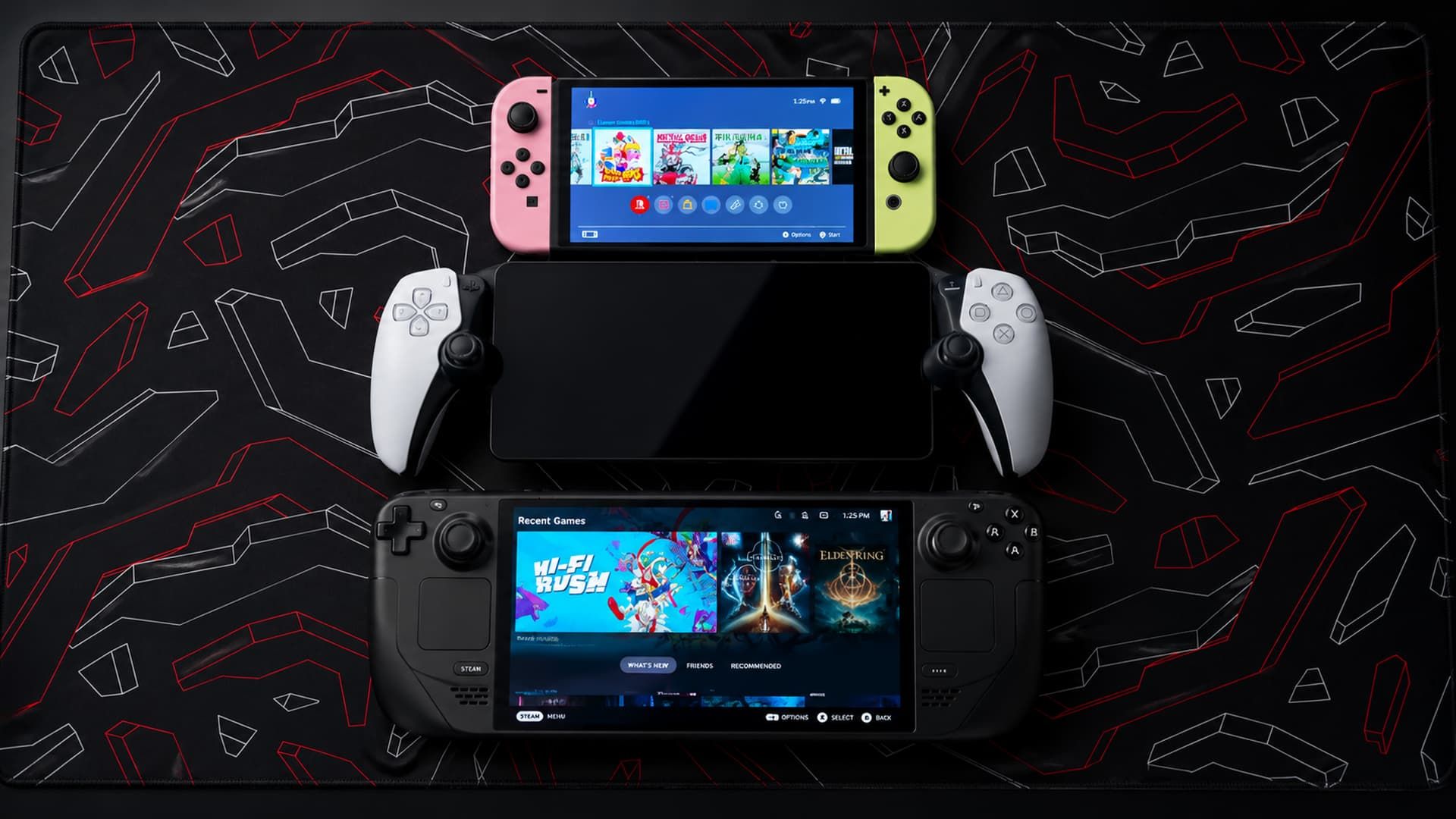 Steam Deck, Nintendo Switch и PlayStation Portal