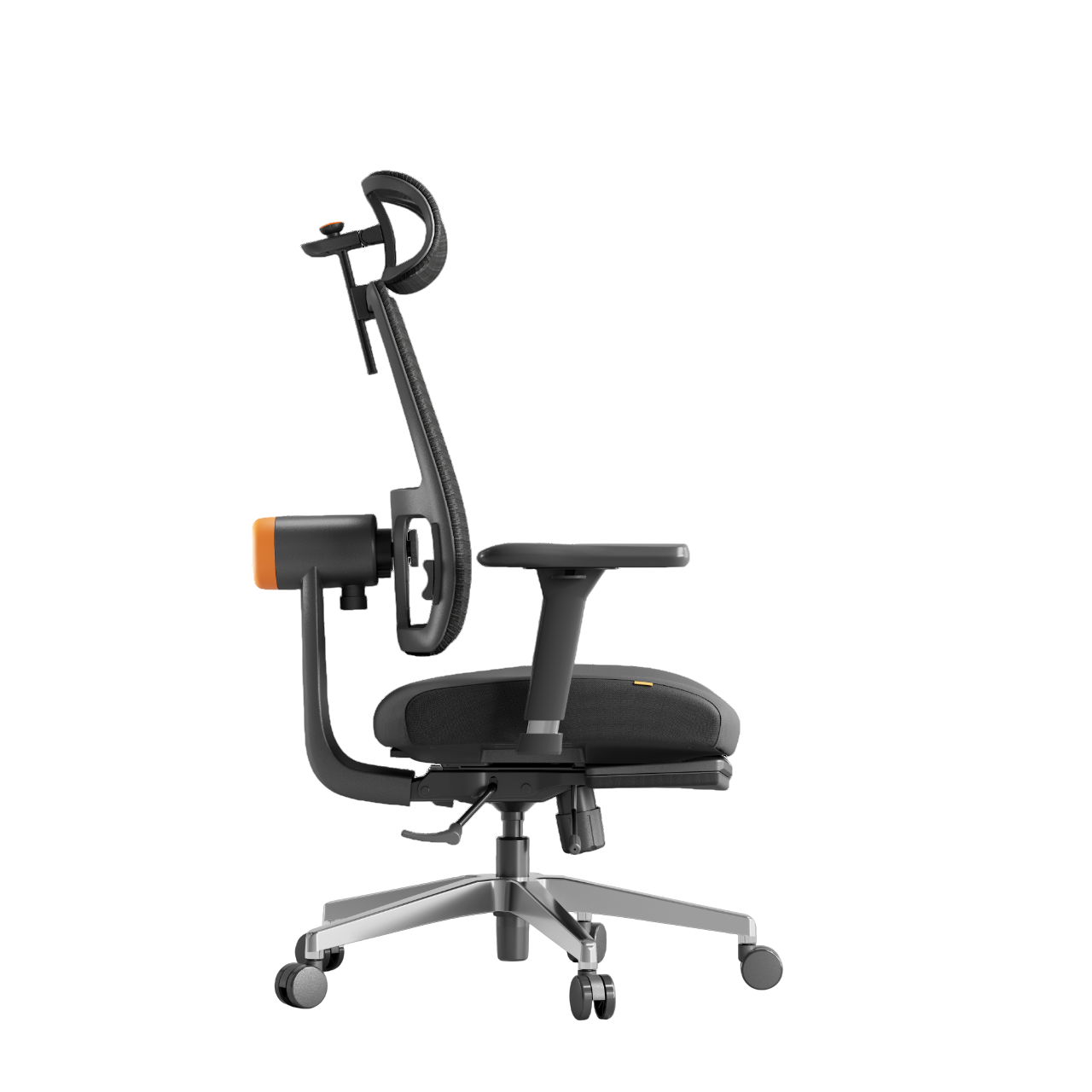 Кресло DigitalRazor FoxGear NETZ M Black, фото №4