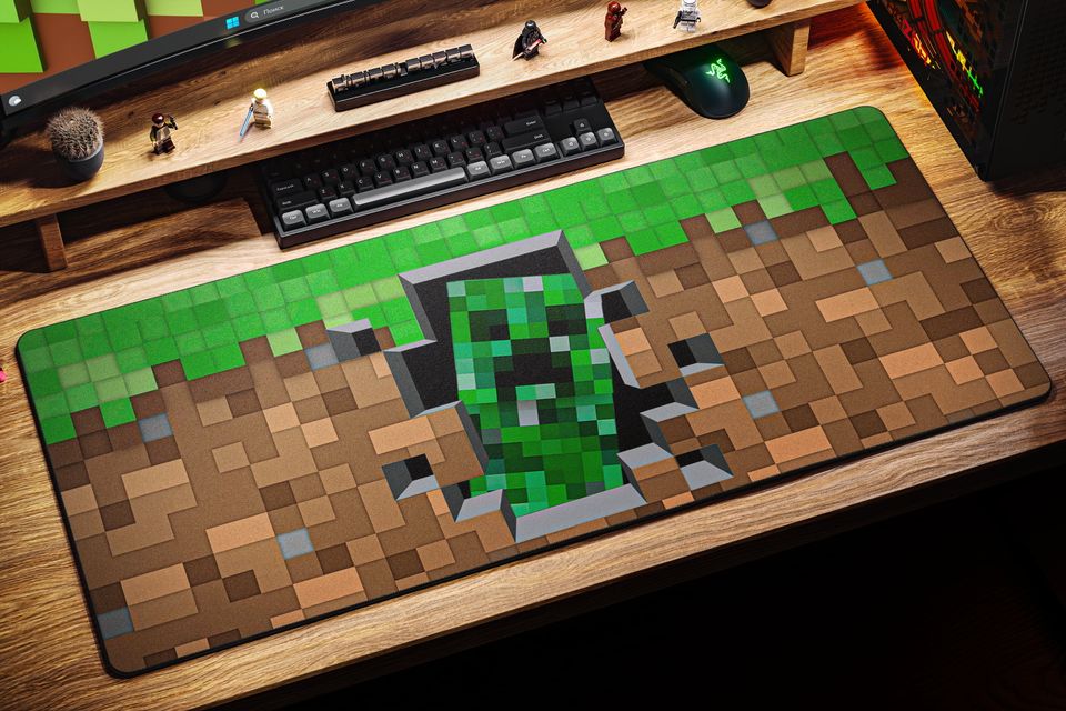 DigitalRazor Minecraft 90x40см
