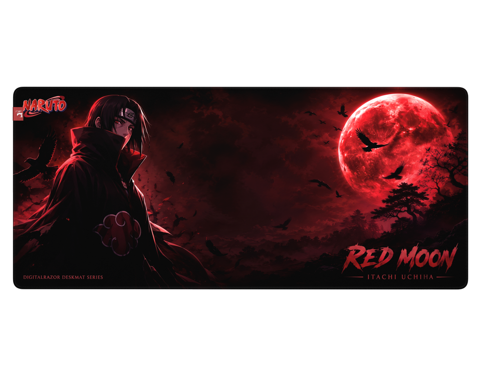 DigitalRazor Itachi Red Moon 90х40см
