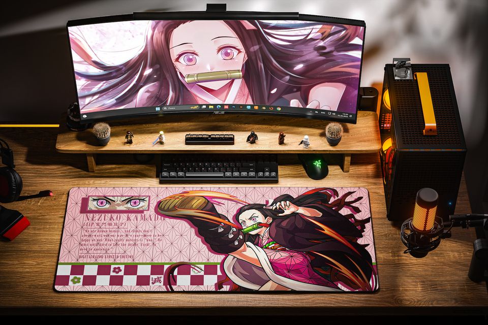 Demon Slayer Nezuko 90x40 см