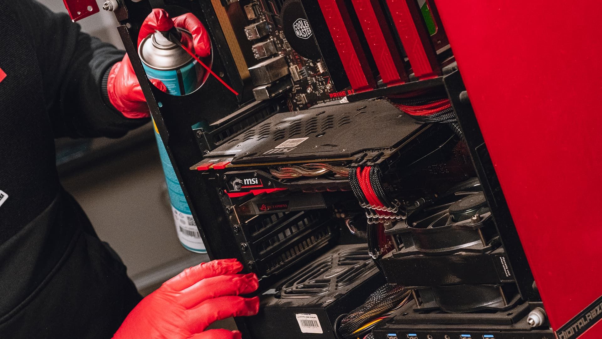 Чистка грязного компьютера