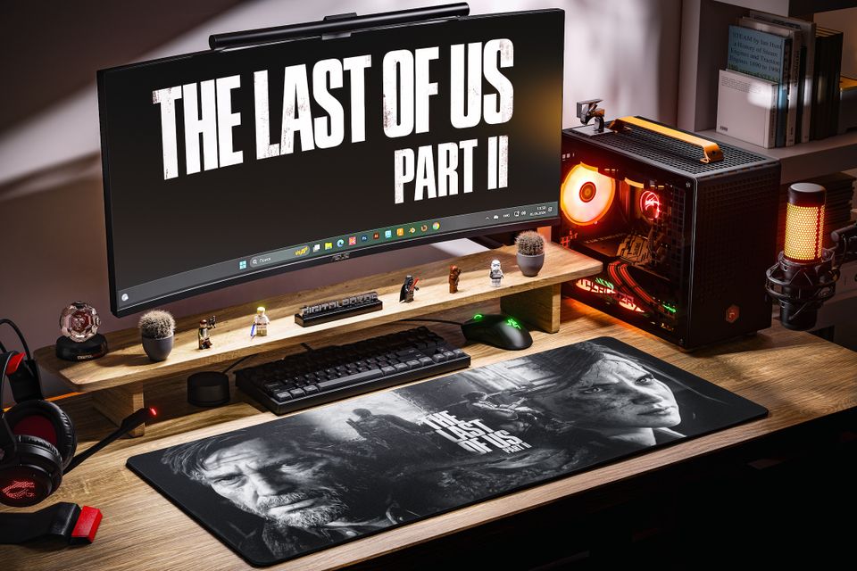 The Last of Us part 2 Joel and Ellie 90x40 см