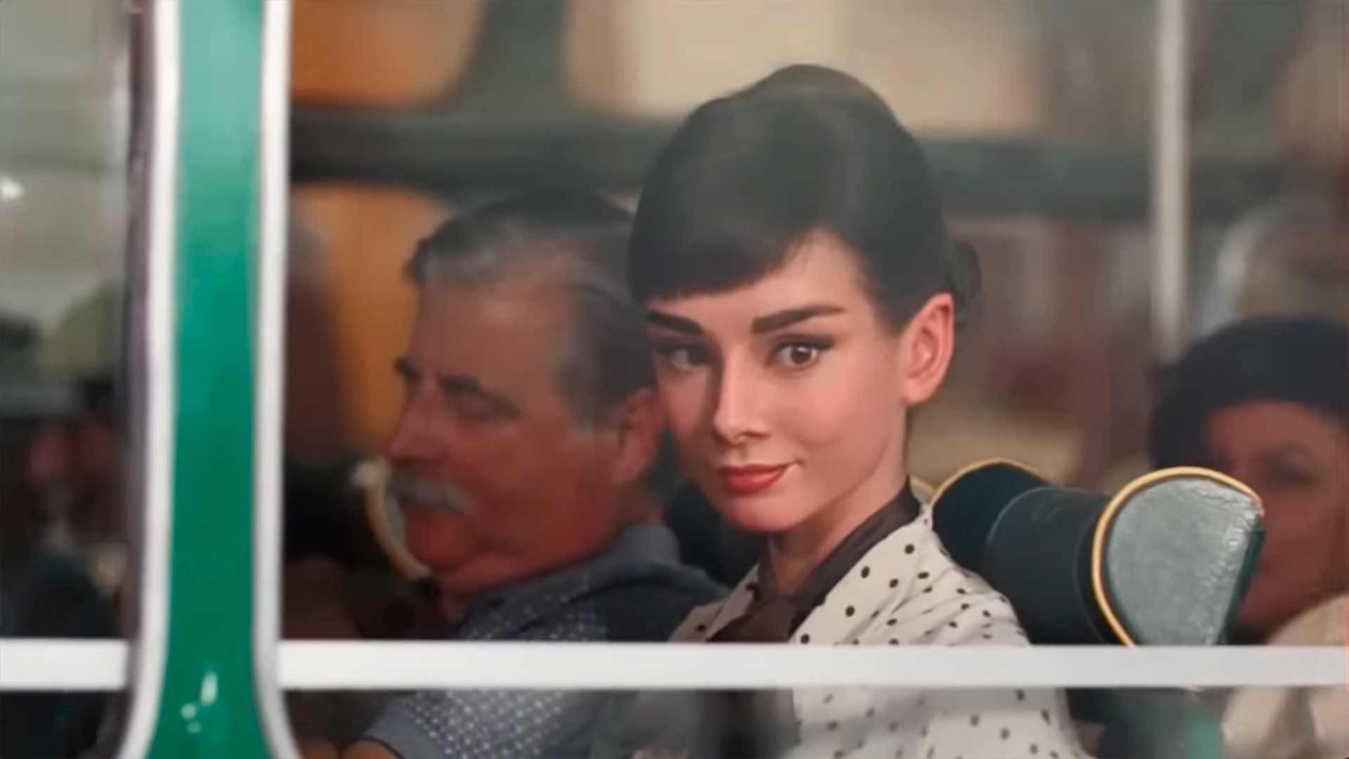 Цифровая копия Одри Хепбёрн