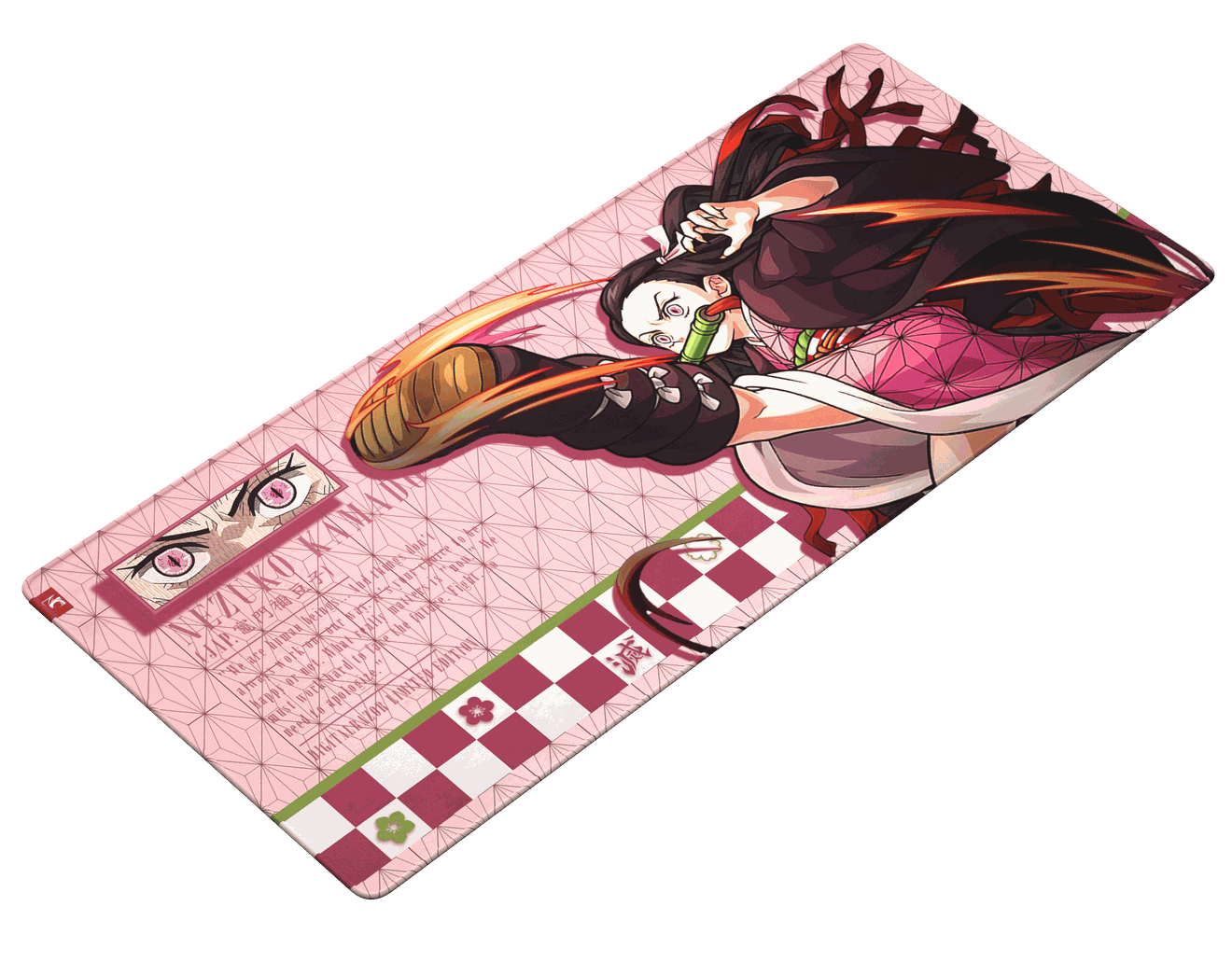 Коврик для мыши DigitalRazor Demon Slayer Nezuko 90x40 см, фото №1