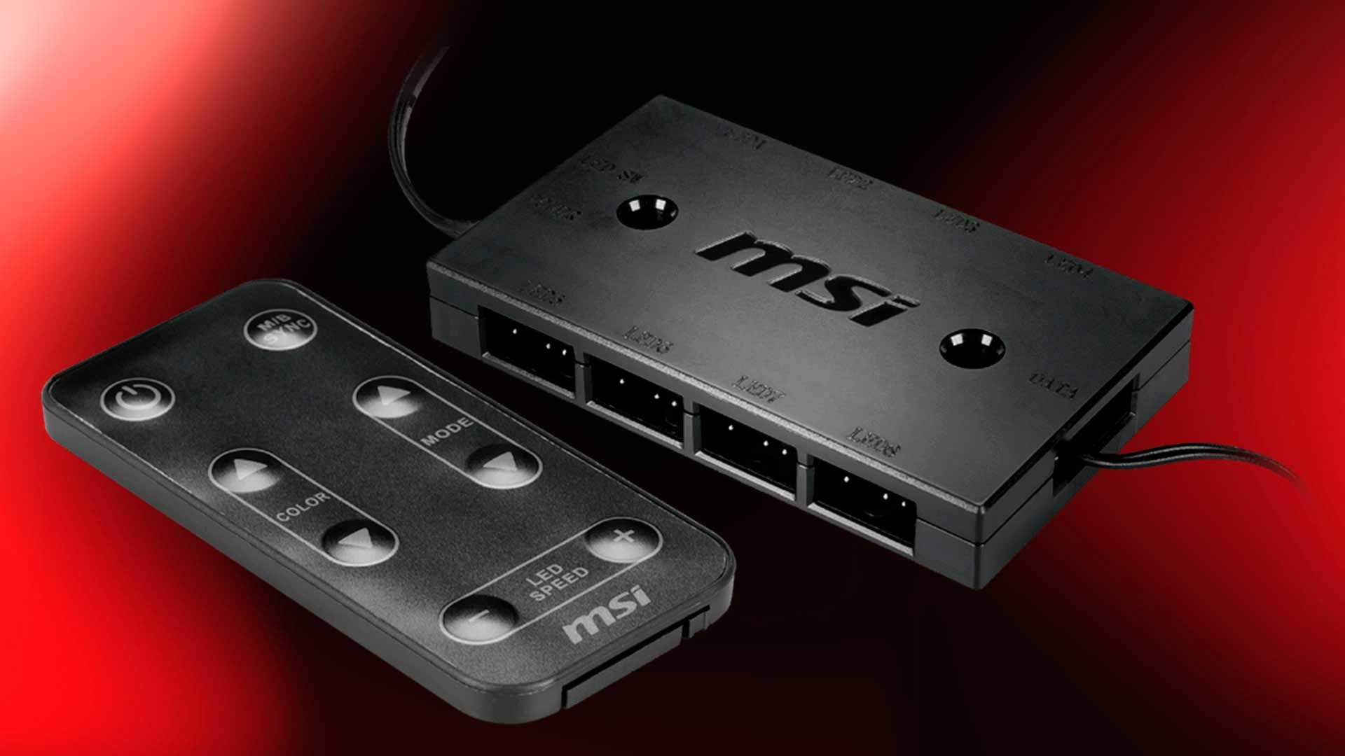 Контроллер ARGB-подсветки от MSI