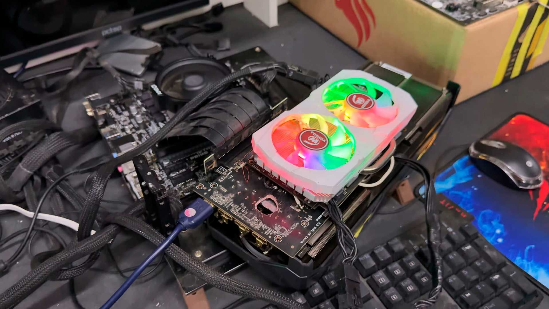 Ремонт GeForce RTX 5070 Ti